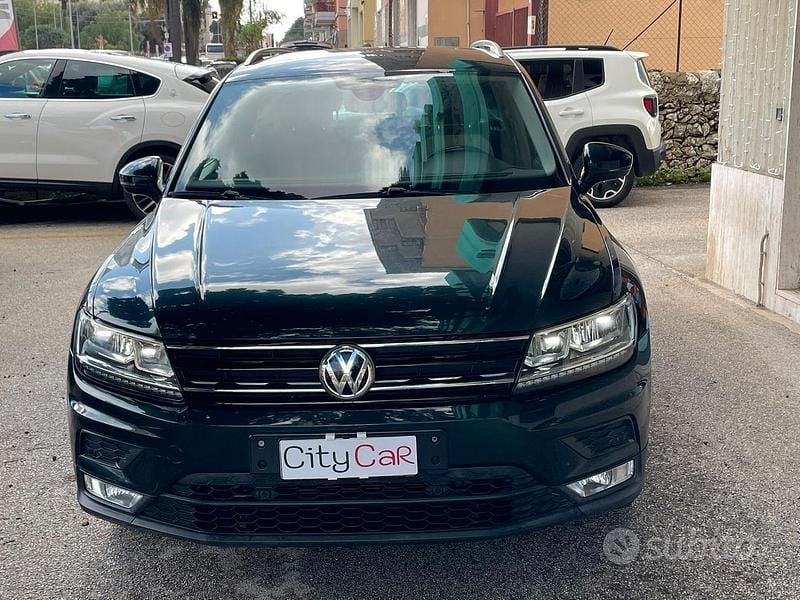 Usata VW Tiguan Style 116 CV (85 kW) 2017 Verde SUV
