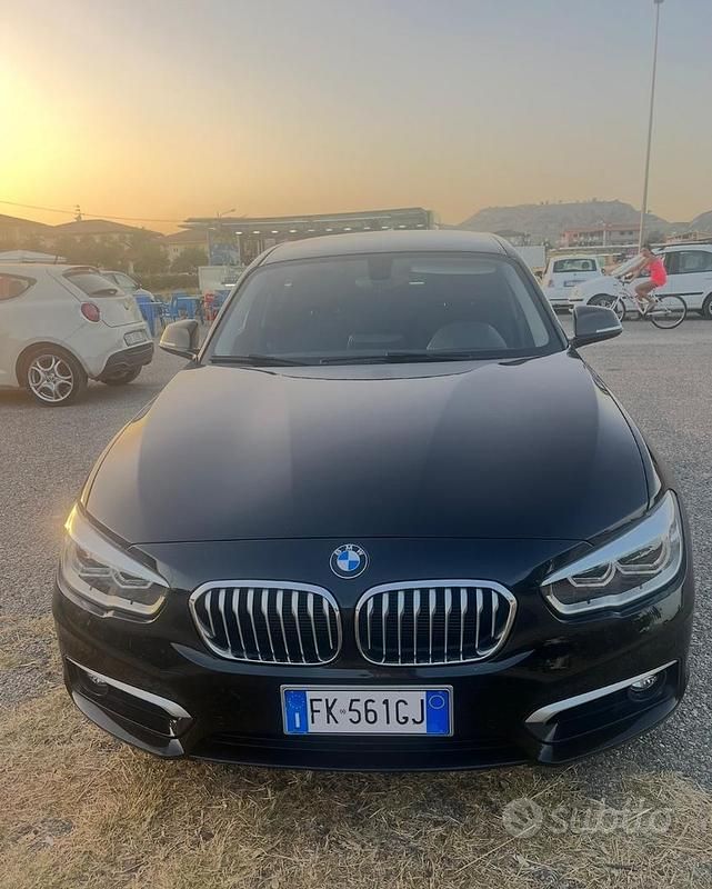 Usata BMW 118 150 CV (110 kW) 2017 Nero Utilitaria