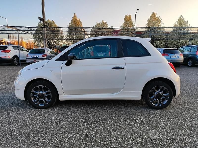 Usata Fiat 500 S 95 CV (69 kW) 2018 Bianco Berlina