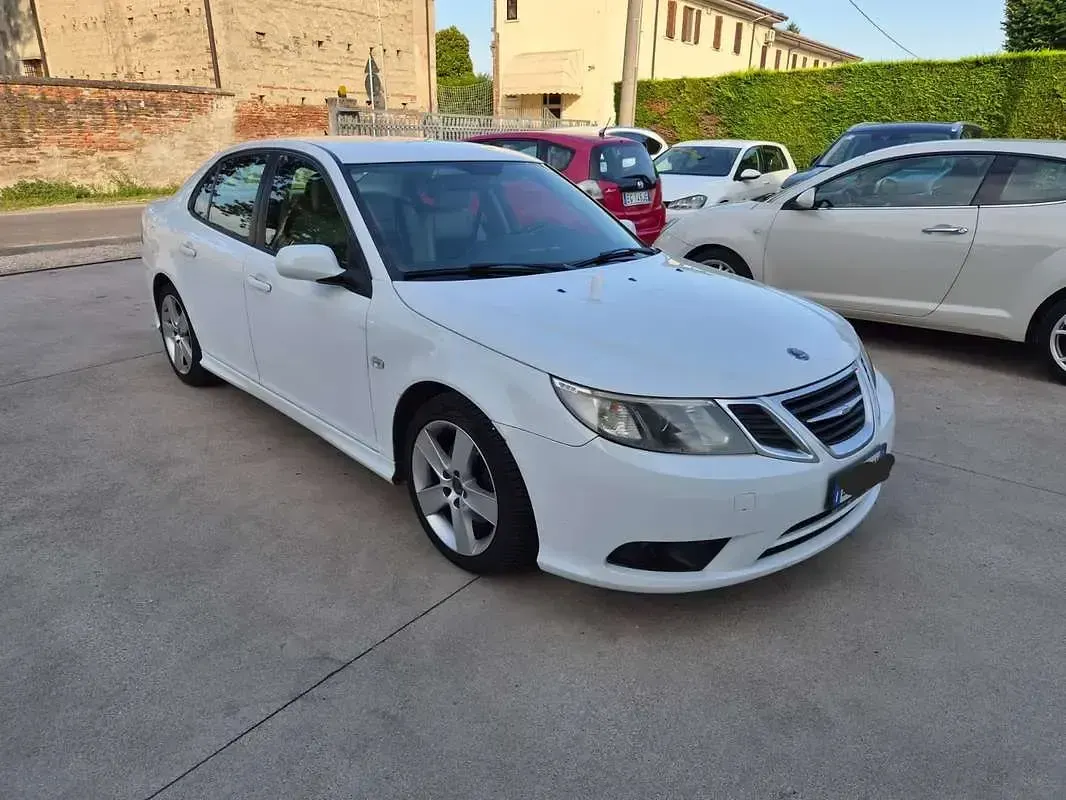 Usata Saab 9-3 Linear 179 CV (131 kW) 2009 Bianco Berlina