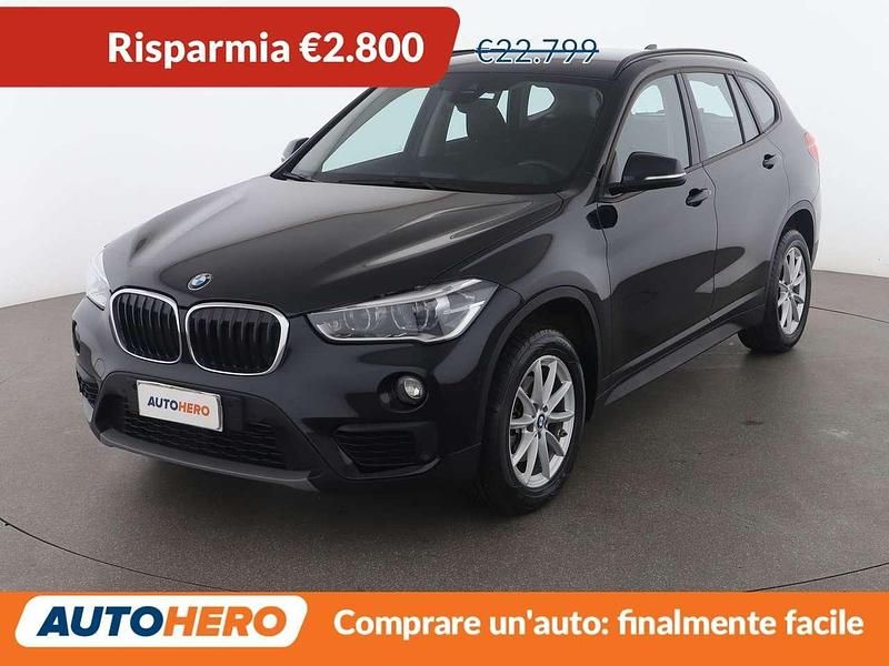 Usata BMW X1 150 CV (110 kW) 2019 Nero SUV