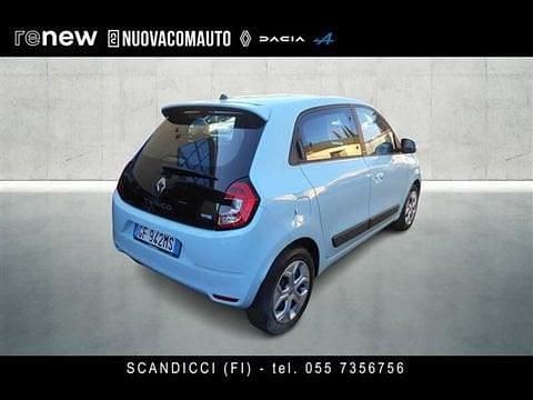 Usata Renault Twingo Zen 22 kW (30 CV) 2021 Azzurro Utilitaria