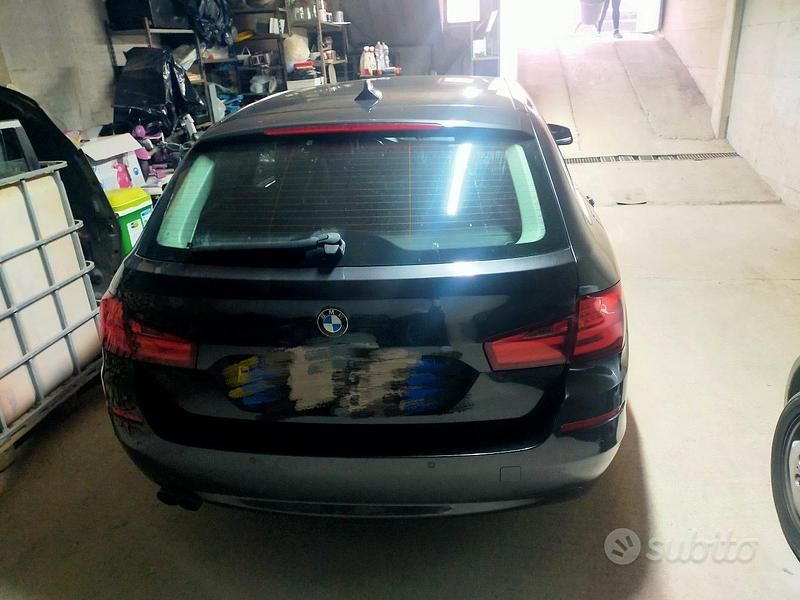 Begagnad BMW 525 2013 Svart Kombi