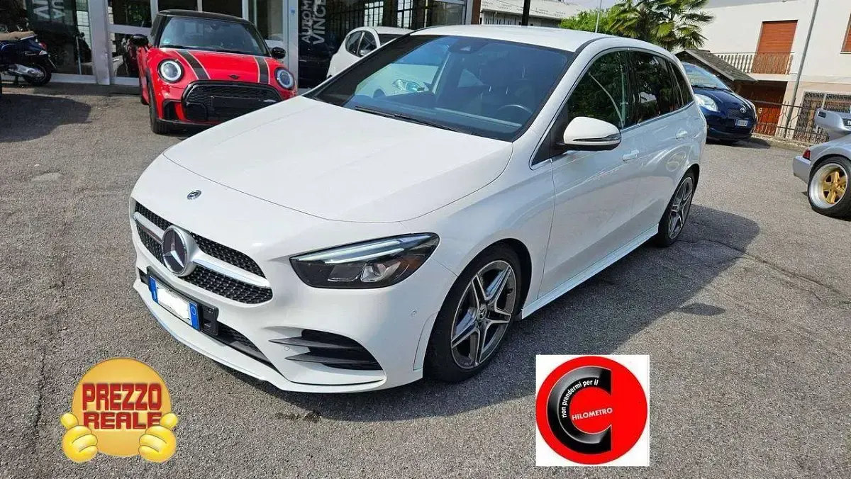 Usata Mercedes B200 Premium 163 CV (119 kW) 2020 Bianco Utilitaria