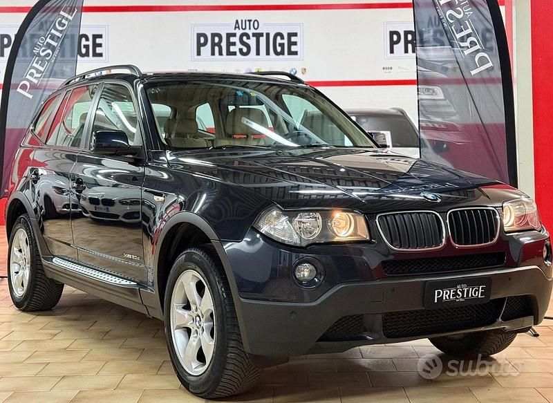 Usata BMW X3 177 CV (130 kW) 2009 Blu/azzurro SUV