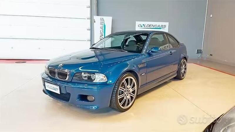 Usata BMW M3 Shadowline 344 CV (253 kW) 2002 Blu Coupé
