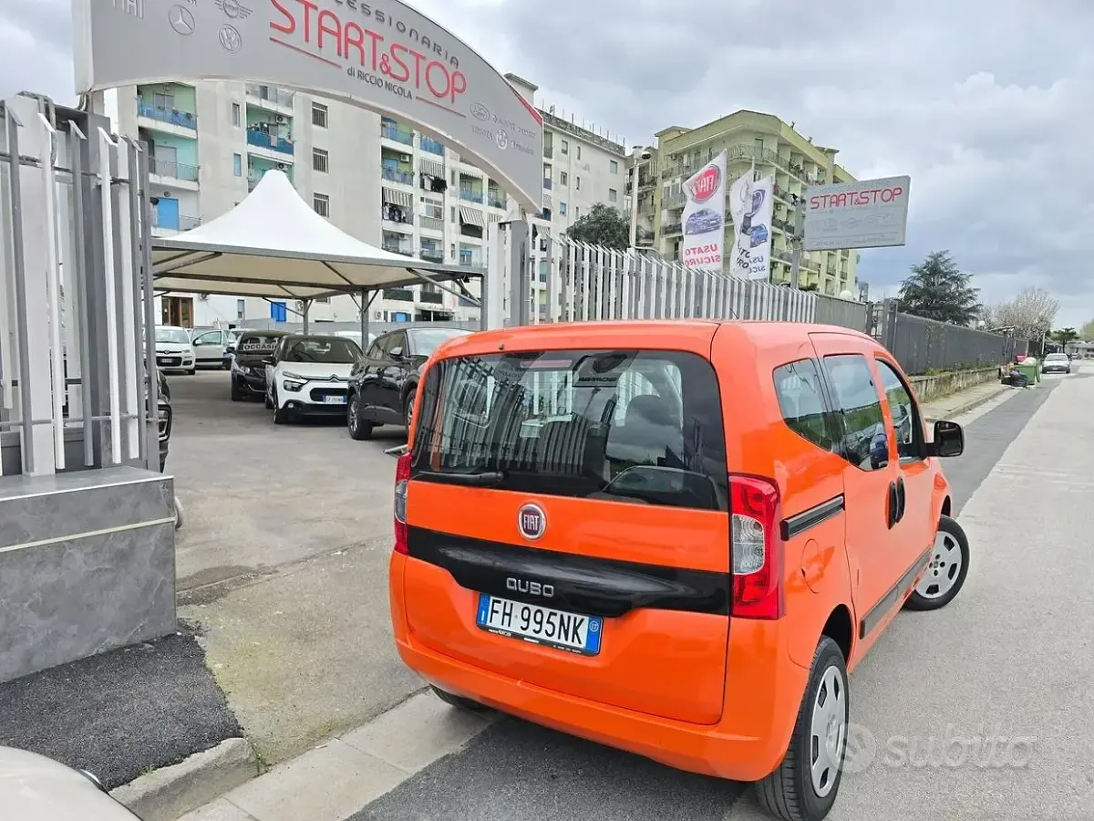 Usata Fiat Qubo Lounge 77 CV (56 kW) 2017 Nero Monovolume