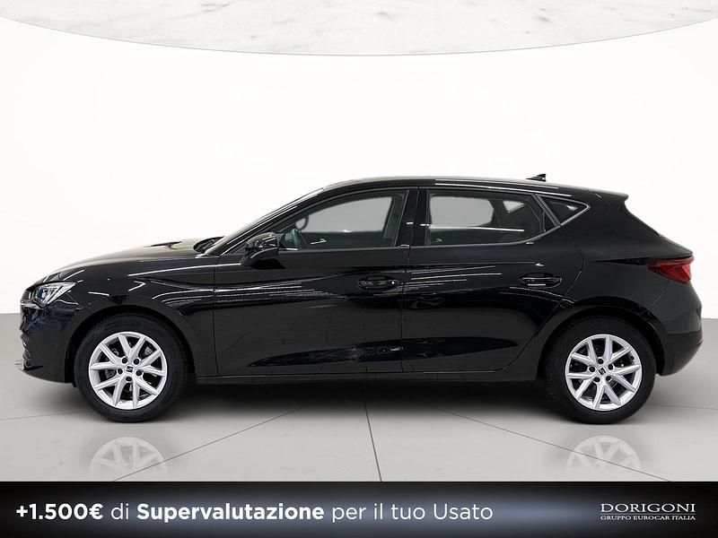 Usata Seat Leon Business 150 CV (110 kW) 2022 Nero midnight Berlina