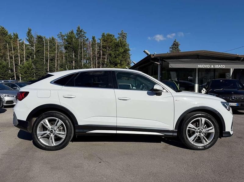 Usata Audi Q3 Sportback S-Line 150 CV (110 kW) 2021 Bianco SUV