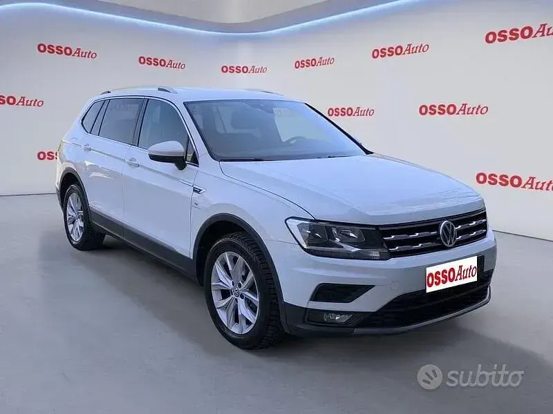 Usata VW Tiguan Allspace 150 CV (110 kW) 2019 Bianco SUV
