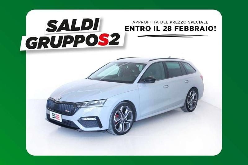 Usata Skoda Octavia RS 200 CV (147 kW) 2021 Grigio Station wagon