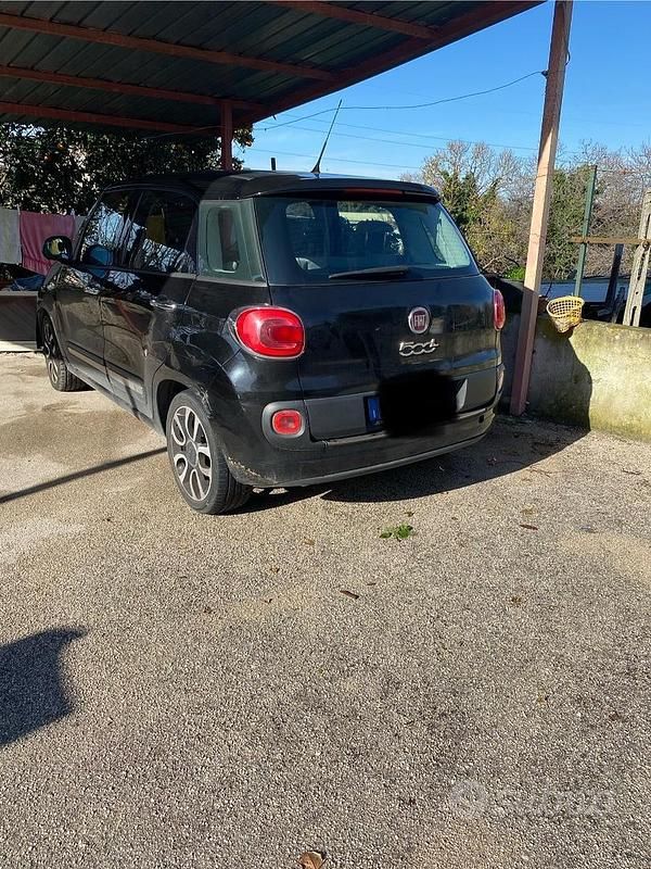 Usata Fiat 500L 95 CV (69 kW) 2013 Nero Monovolume
