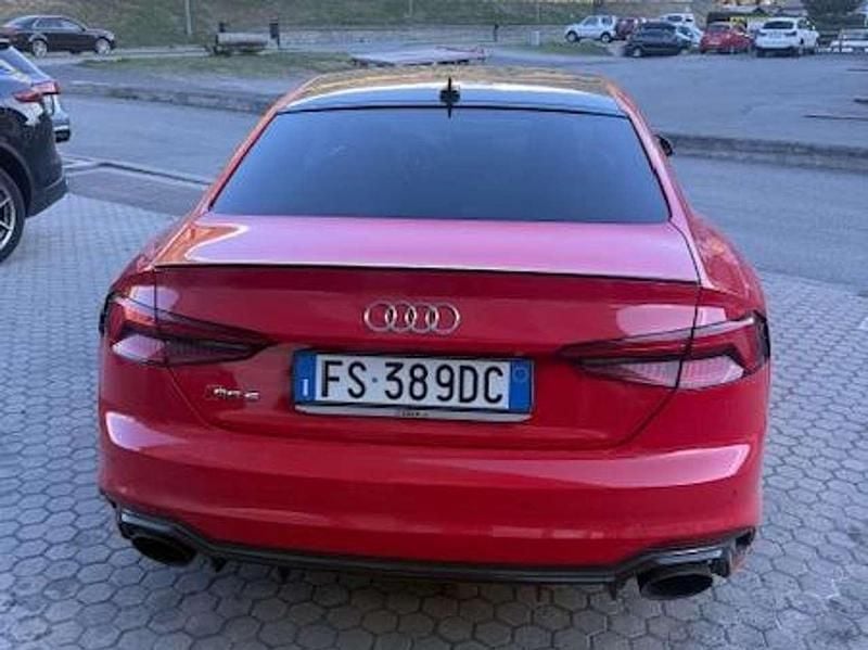 Usata Audi RS5 Ambiente 450 CV (330 kW) 2017 Rosso Coupé