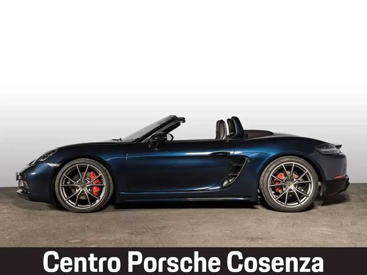 Usata Porsche 718 366 CV (269 kW) 2018 Blu notte metallizzato Cabrio