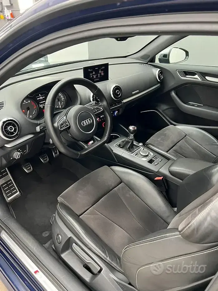 Usata Audi S3 300 CV (220 kW) 2014 Bluazzurro Berlina