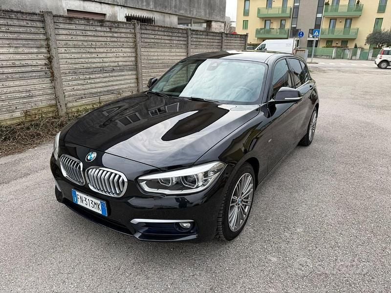 Usata BMW 116 Efficient Dynamics 116 CV (85 kW) 2018 Nero Utilitaria