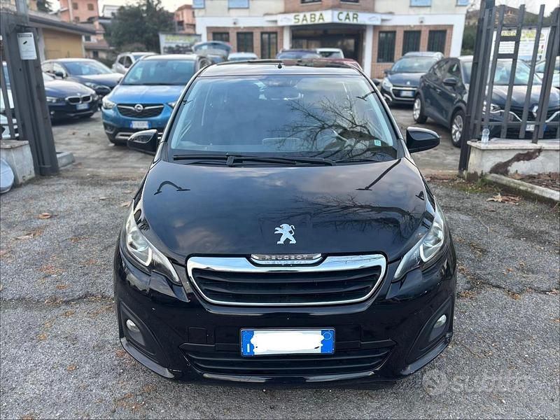Usata Peugeot 108 Access 69 CV (50 kW) 2016 Nero Berlina