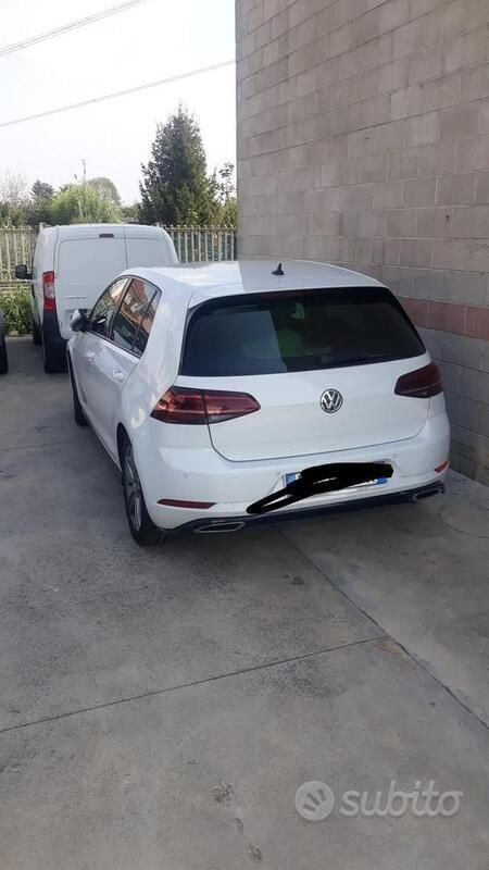 Usata VW Golf VII Comfortline 110 CV (80 kW) 2017 Bianco Berlina