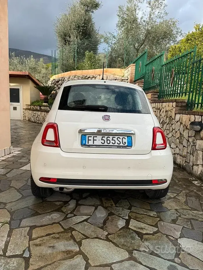Usata Fiat 500 95 CV (69 kW) 2016 Bianco Berlina