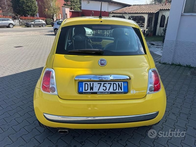 Usata Fiat 500 74 CV (54 kW) 2009 Giallo Cabrio