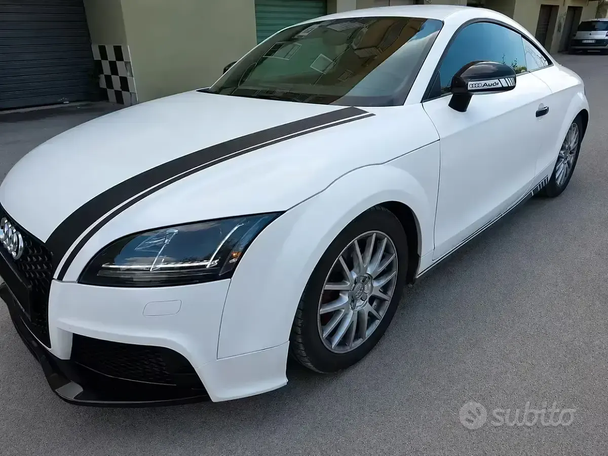 Usata Audi TT 170 CV (125 kW) 2010 Bianco Coupé