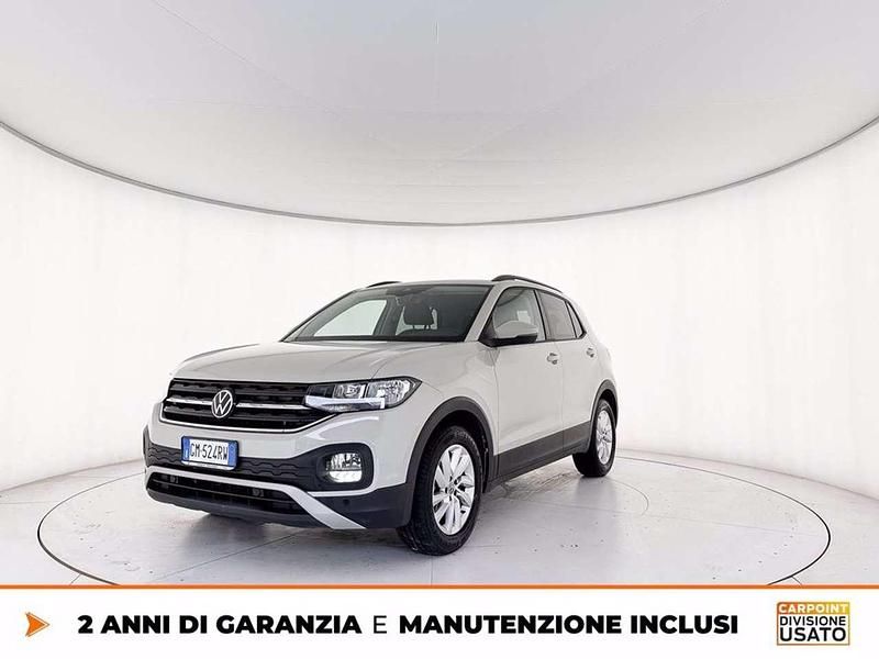 Bianco Usata 2023 VW T-Cross Style SUV | 18.020 € (Buon prezzo) - Immagine 1/3