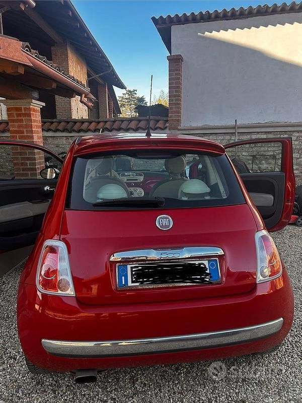 Usata Fiat 500 2010 Rosso Berlina