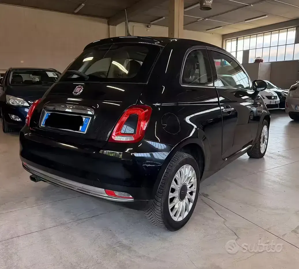 Usata Fiat 500 Lounge 69 CV (50 kW) 2016 Nero Berlina