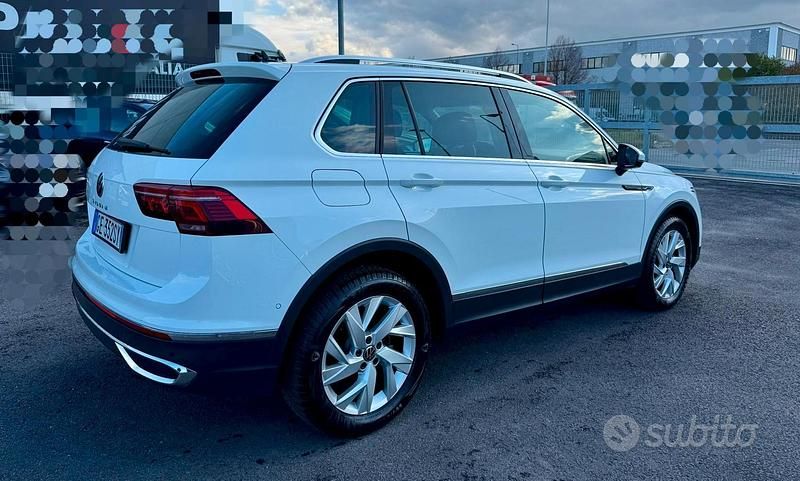 Usata VW Tiguan Elegance 150 CV (110 kW) 2021 Bianco SUV