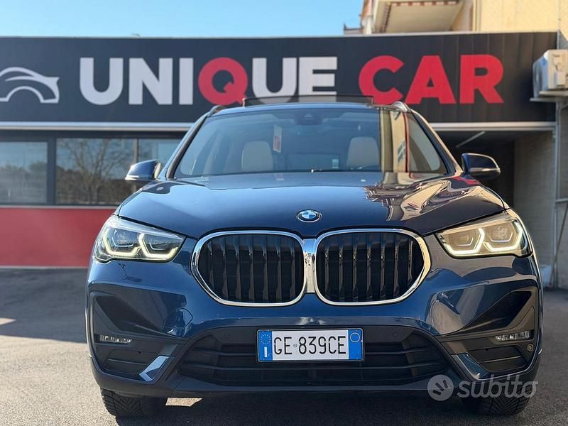 Usata BMW X1 Advantage 150 CV (110 kW) 2021 Blu SUV