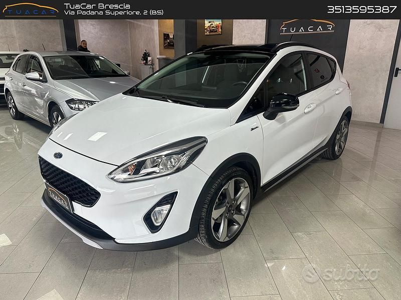 Bianco Usata 2018 Ford Fiesta Active Tre volumi | 11.500 € (Buon prezzo) - Immagine 1/4