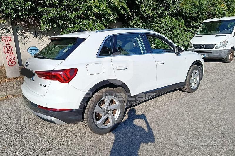 Usata Audi Q3 Advanced 150 CV (110 kW) 2019 Bianco SUV