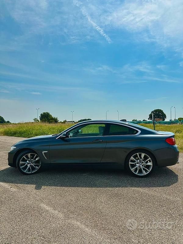 Usata BMW 420 Coupé 184 CV (135 kW) 2015 Grigio Coupé