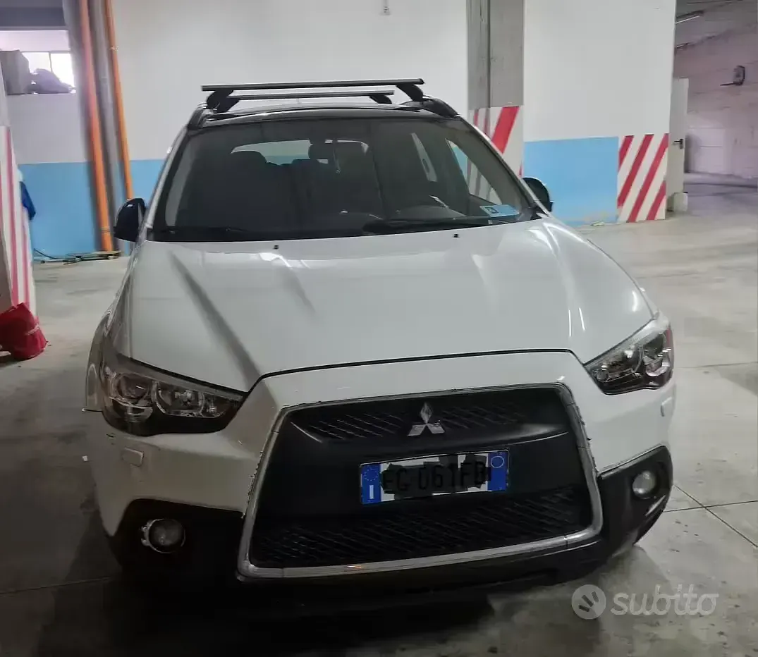 Usata Mitsubishi ASX Intense 150 CV (110 kW) 2011 Bianco SUV