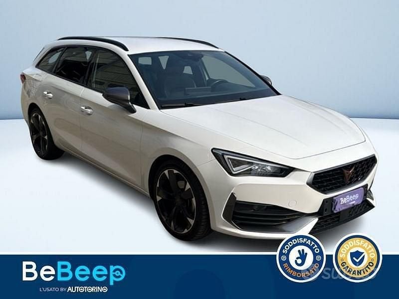 Usata Cupra Leon 150 CV (110 kW) 2024 Bianco pastello Station wagon