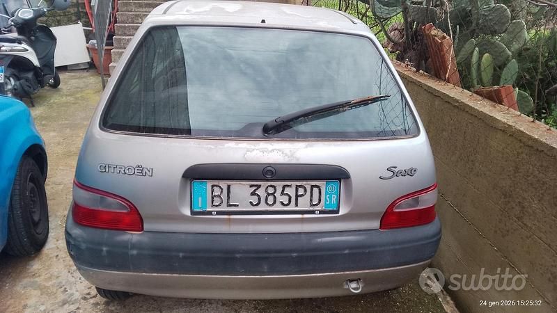 Usata Citroën Saxo 2001 Grigio Utilitaria