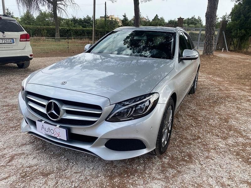 Argento Usata 2018 Mercedes C220 Business Station wagon | 19.950 € (Ottimo prezzo) - Immagine 1/4