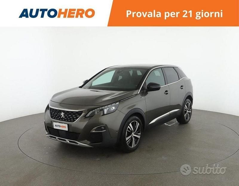 Grigio Usata 2017 Peugeot 3008 GT-line SUV | 13.699 € (Buon prezzo) - Immagine 1/4