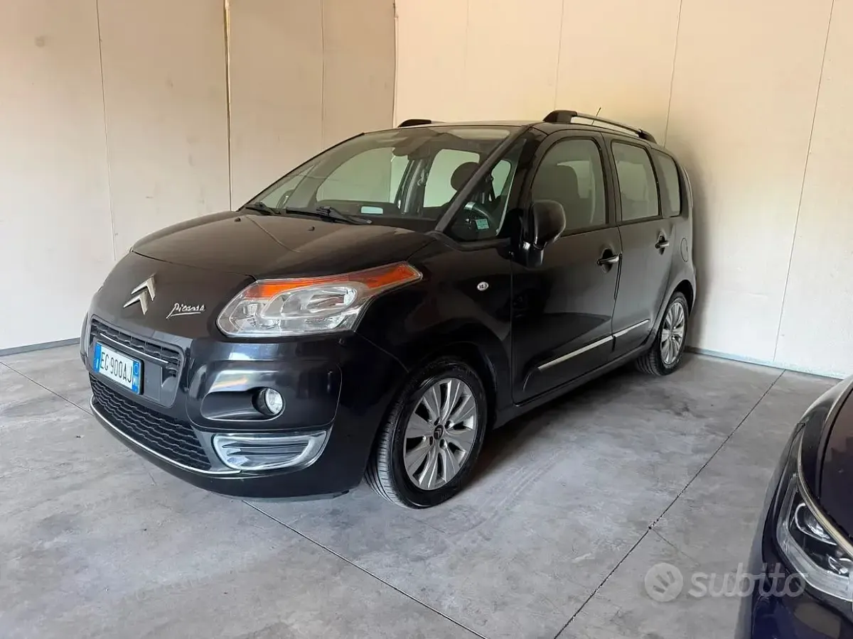 Usata Citroën C3 Picasso Exclusive 92 CV (67 kW) 2011 Nero Monovolume