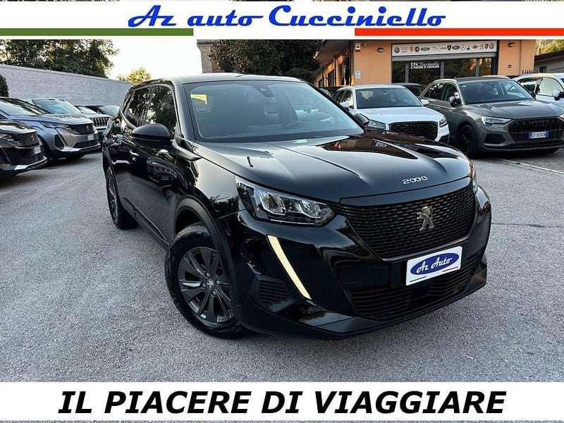 Nero Usata 2021 Peugeot 2008 Active SUV | 13.900 € (Super prezzo) - Immagine 1/4