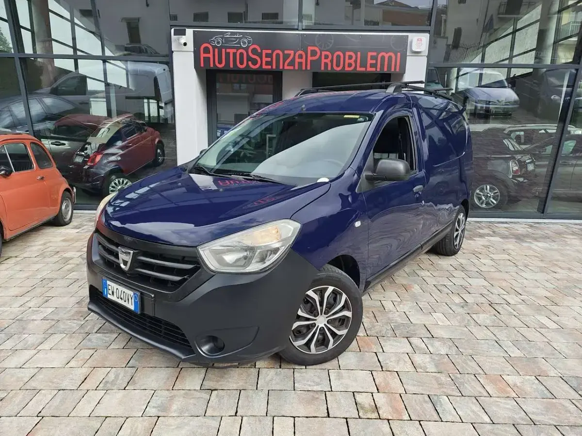 Usata Dacia Dokker 83 CV (61 kW) 2014 Blu/azzurro Monovolume