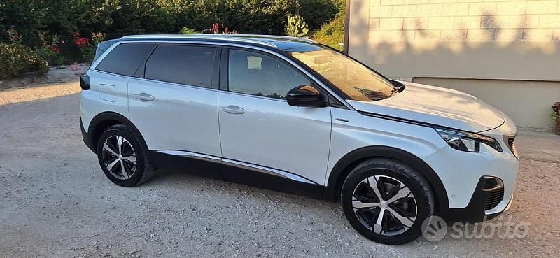 Usata Peugeot 5008 2019 Bianco Berlina