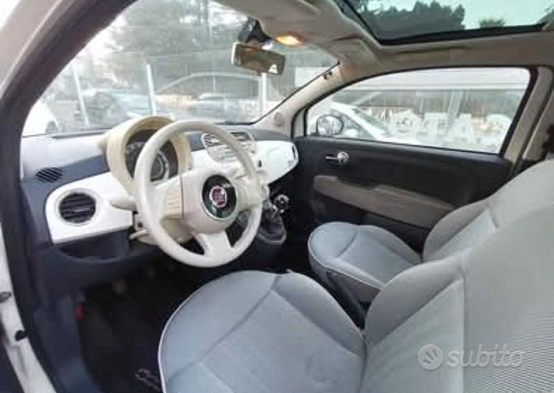 Usata Fiat 500 2008 Bianco Utilitaria