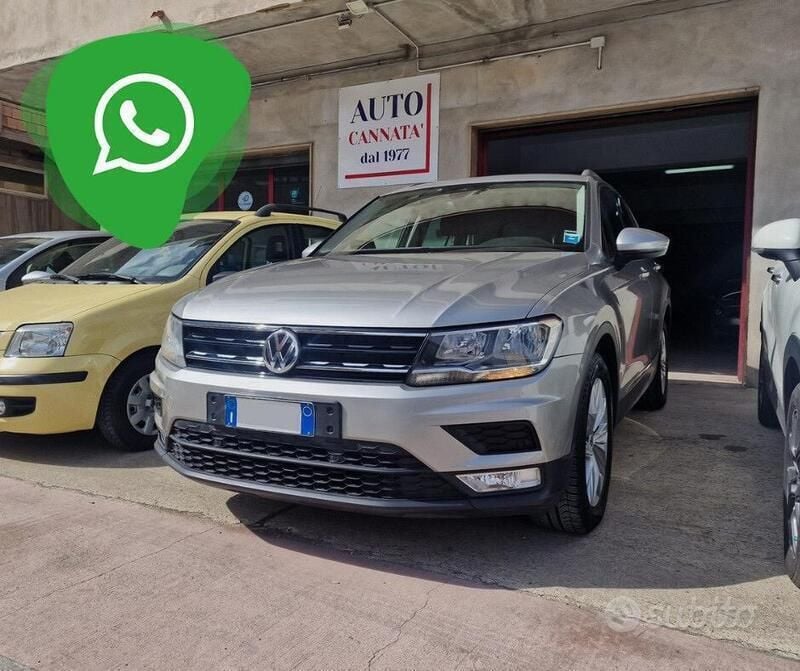 Usata VW Tiguan Business 150 CV (110 kW) 2016 Argento SUV