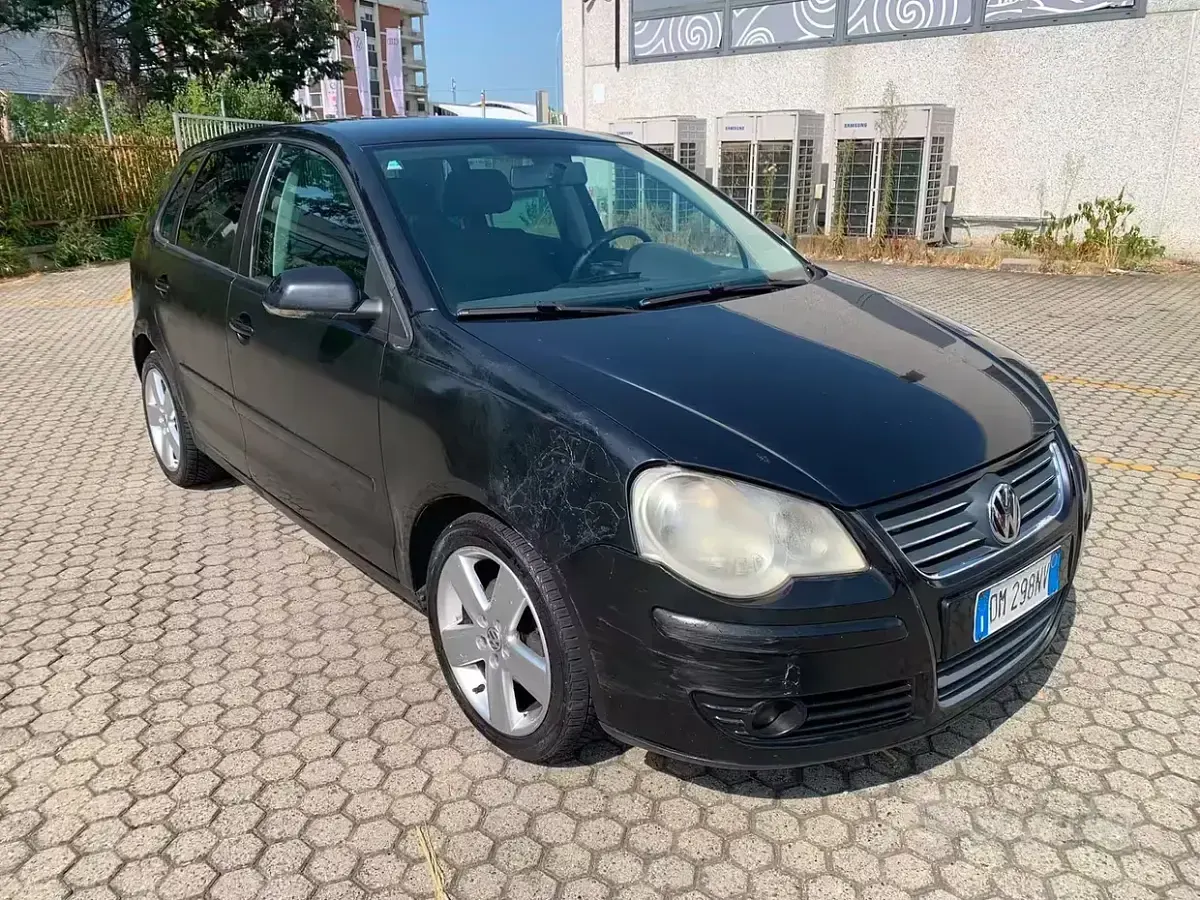 Usata VW Polo Sportline 80 CV (58 kW) 2008 Nero Utilitaria