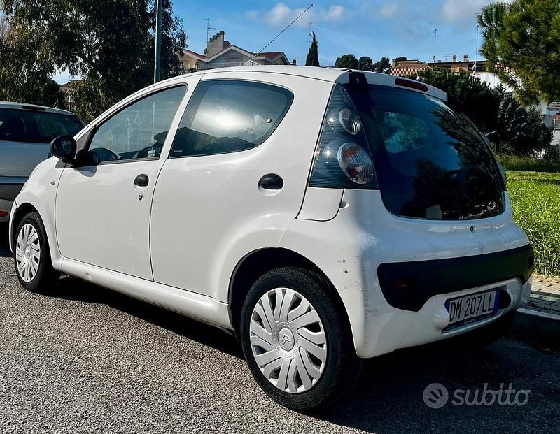 Usata Citroën C1 68 CV (50 kW) 2007 Bianco Utilitaria