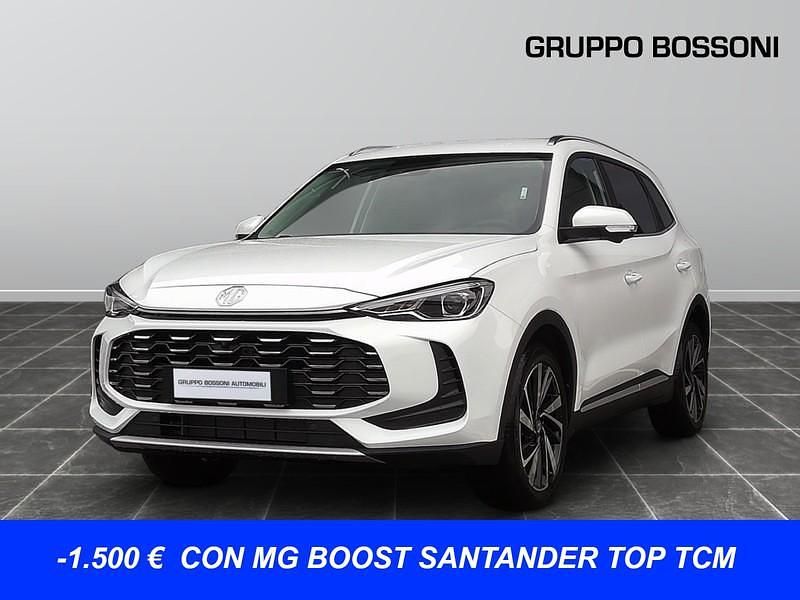 Bianco Nuova 2025 MG ZS Luxury Tre volumi | 25.514 € (Molto cara) - Immagine 1/4