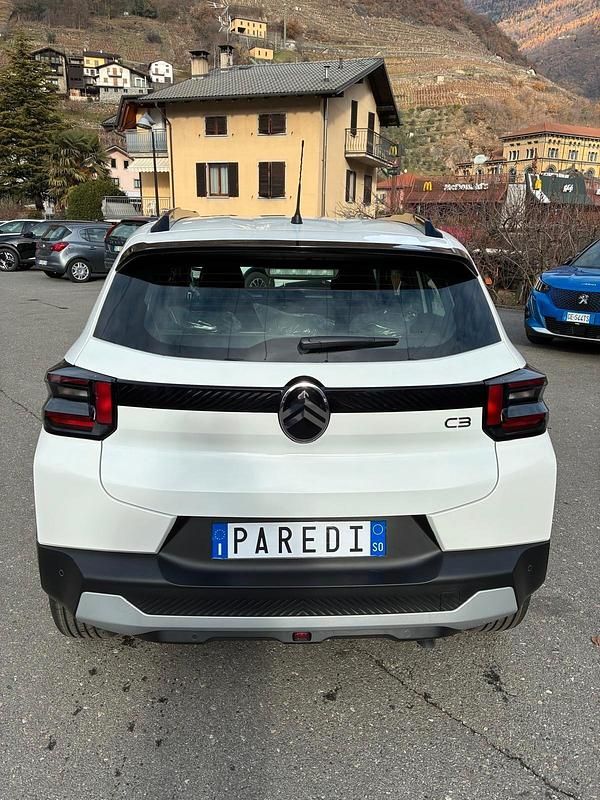 Nuova Citroën C3 PureTech 101 CV (74 kW) 2025 Bianco Berlina
