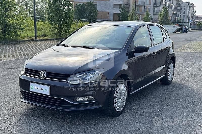 Usata VW Polo Comfortline 75 CV (55 kW) 2016 Nero Utilitaria