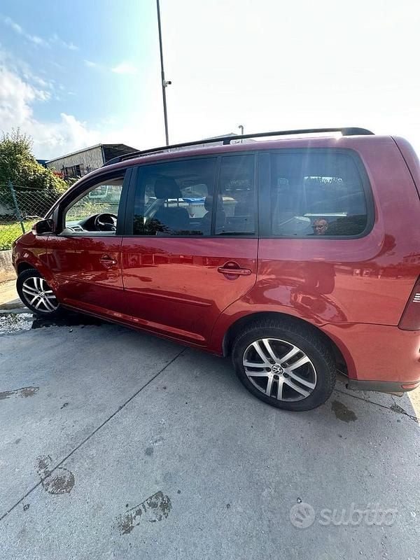 Usata VW Touran 109 CV (80 kW) 2008 Rosso Monovolume